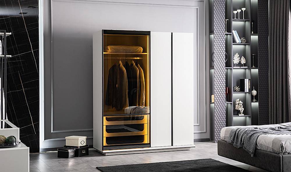 Asus Bazalı Yatak Odası - 4 Kapılı Yatak Odası