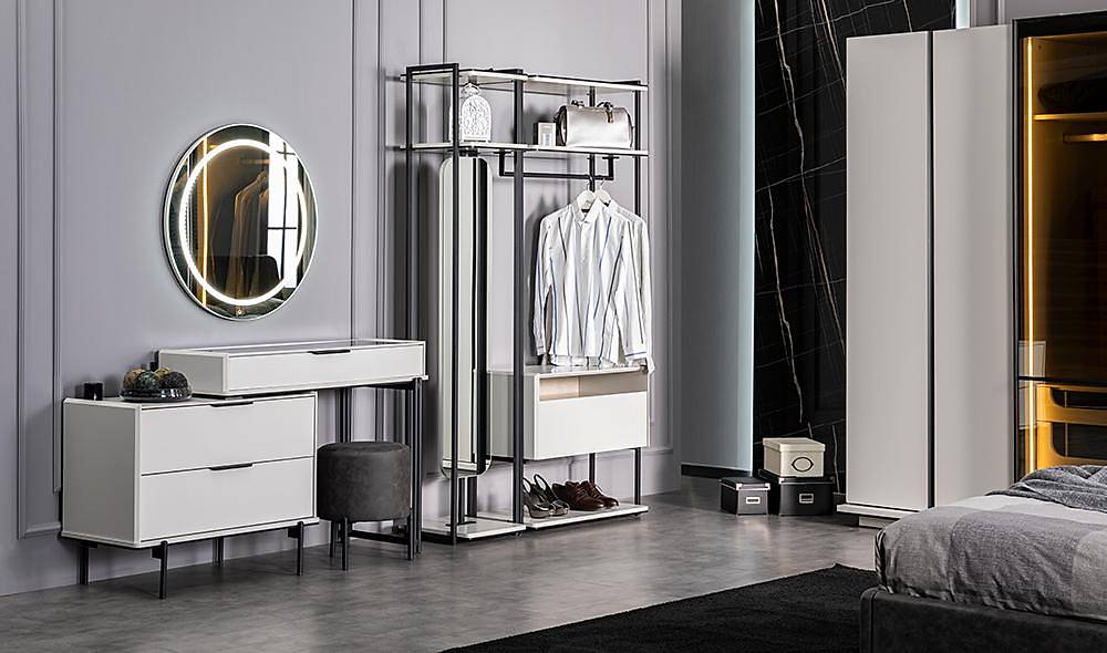 Asus Bazalı Yatak Odası - 4 Kapılı Yatak Odası