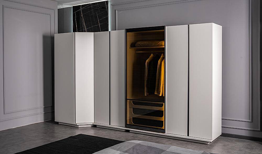 Asus Köşe Gardrop Köşe Dolap