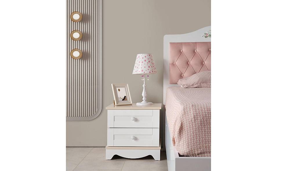 Pink Genç Odası - 4 Kapılı Genç Odası