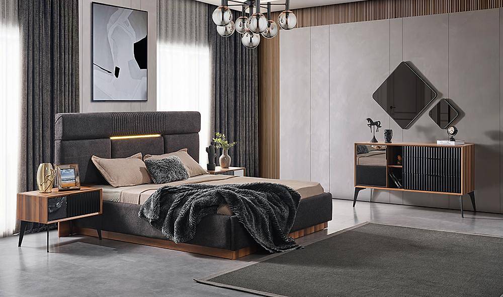 Babil Bazalı Yatak Odası Yatak Odası