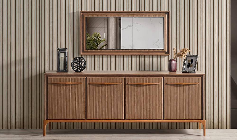 Bağdat Yemek Odası - Ceviz Yemek Odası