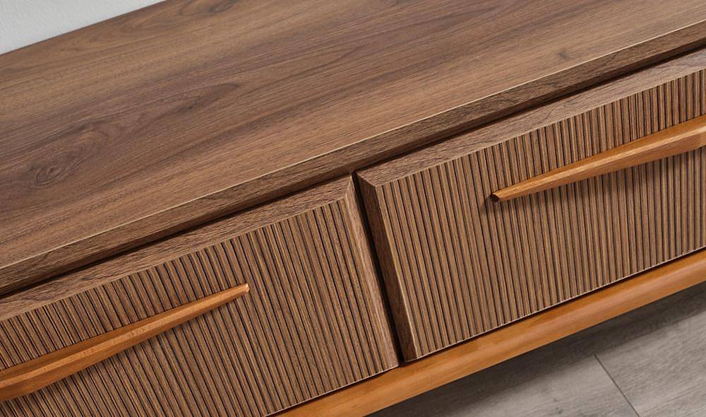 Bağdat Tv Ünitesi - Ceviz TV Ünitesi