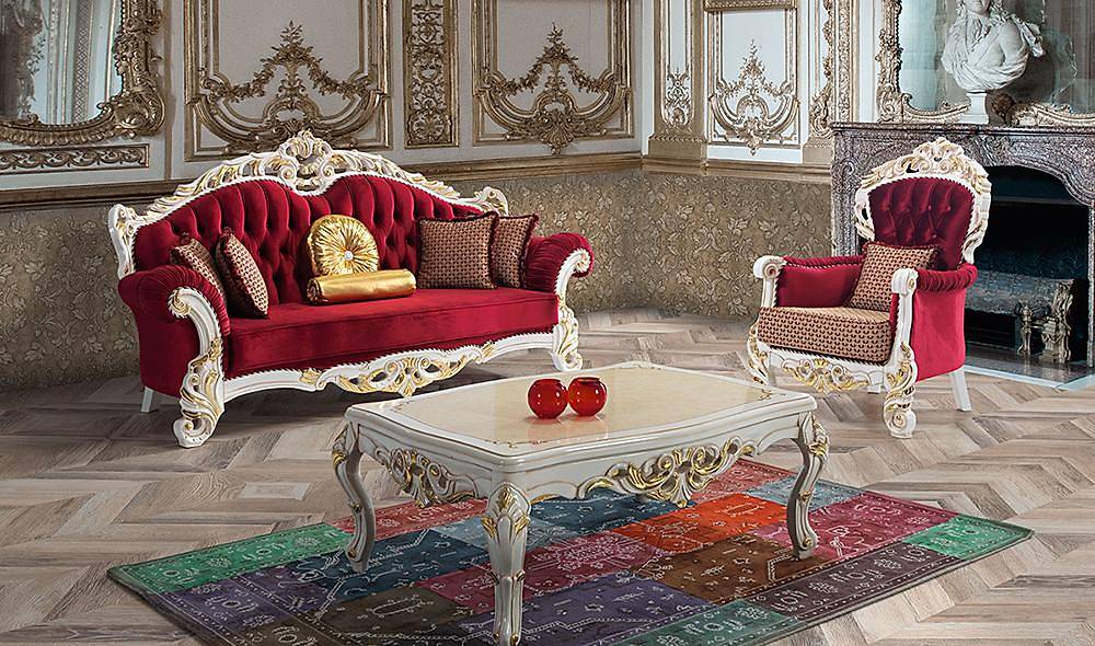 Lusso Klasik Salon Takımı Koltuk Takımı