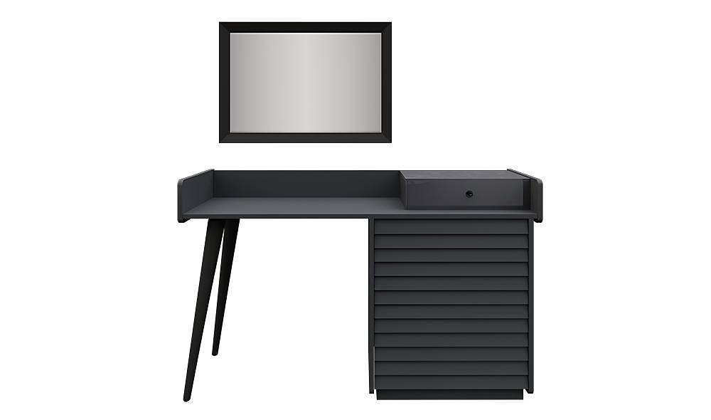 Çizgi Yatak Odası - Antrasit Yatak Odası