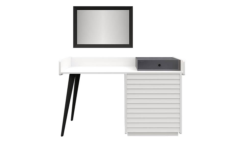 Çizgi Yatak Odası - Beyaz Yatak Odası