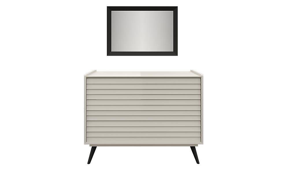 Çizgi Yatak Odası - Ekru Yatak Odası