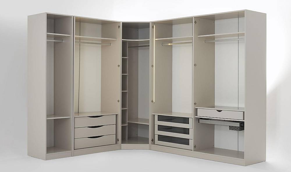 Artut Bazalı Yatak Odası - Köşe Dolaplı Giyinme Odası