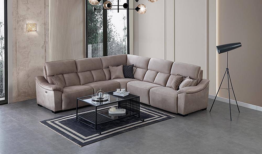 Salermo Motorlu Köşe Takımı Köşe Koltuk