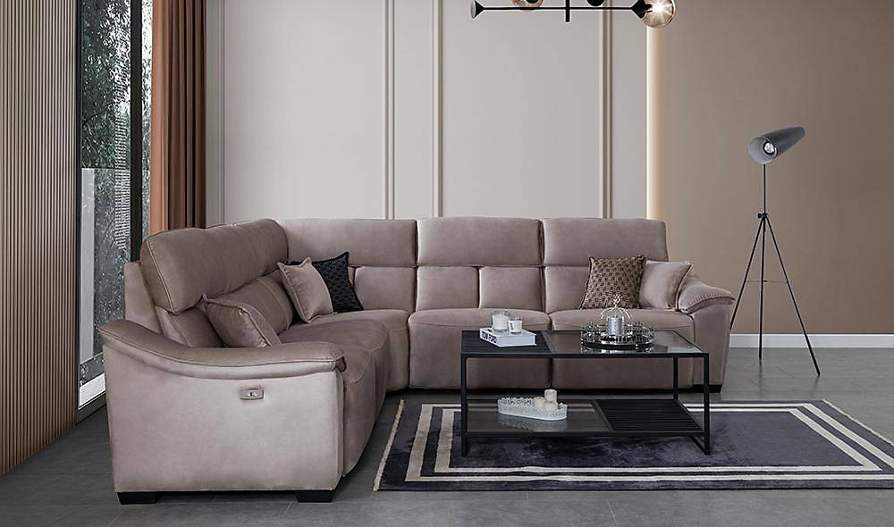 Salermo Motorlu Köşe Takımı Köşe Koltuk