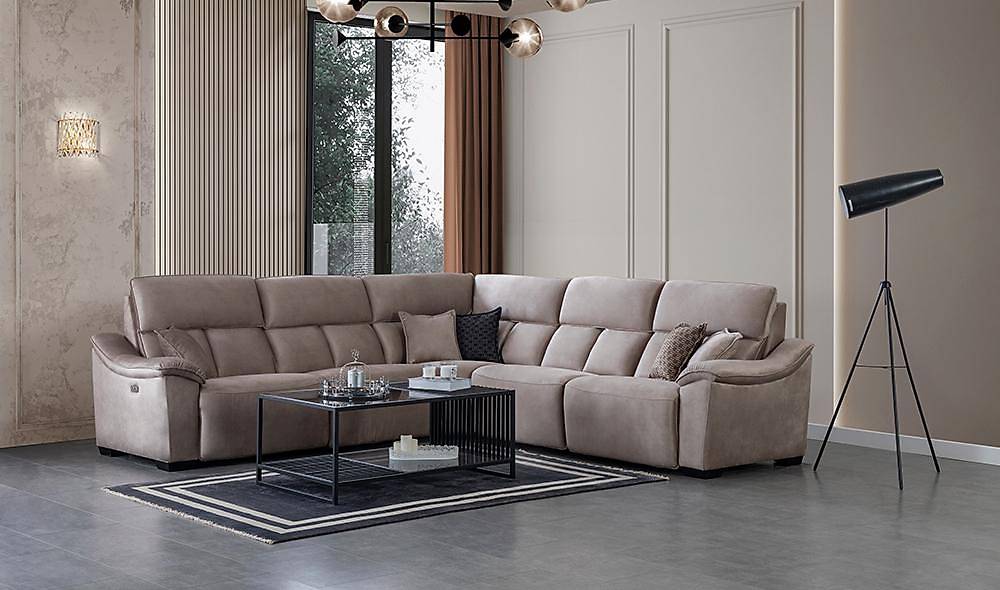 Salermo Motorlu Köşe Takımı Köşe Koltuk