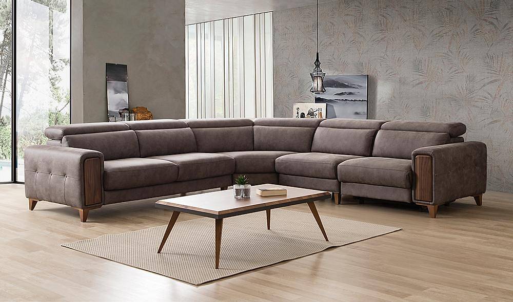 Piazzo Motorlu Köşe Takımı Köşe Koltuk