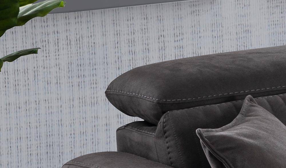 Micro Motorlu Köşe Takımı - Antrasit Köşe Koltuk