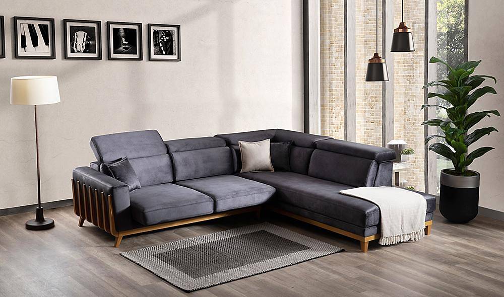 Anfora Motorlu Köşe Takımı - Medium Köşe Koltuk