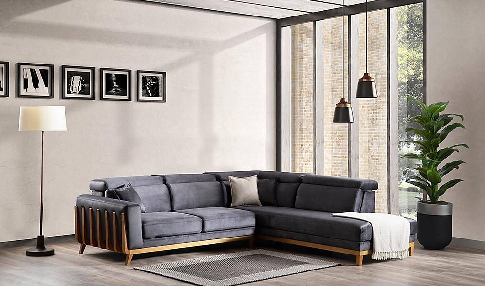 Anfora Motorlu Köşe Takımı - Medium Köşe Koltuk