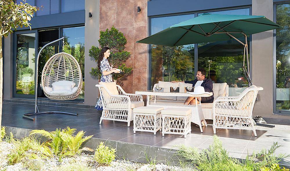 Seremoni Bahçe Masa Takımı Bahçe Mobilyası