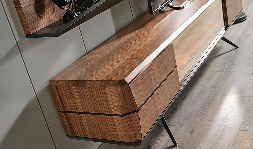 Hisar Tv Ünitesi - Ceviz TV Ünitesi