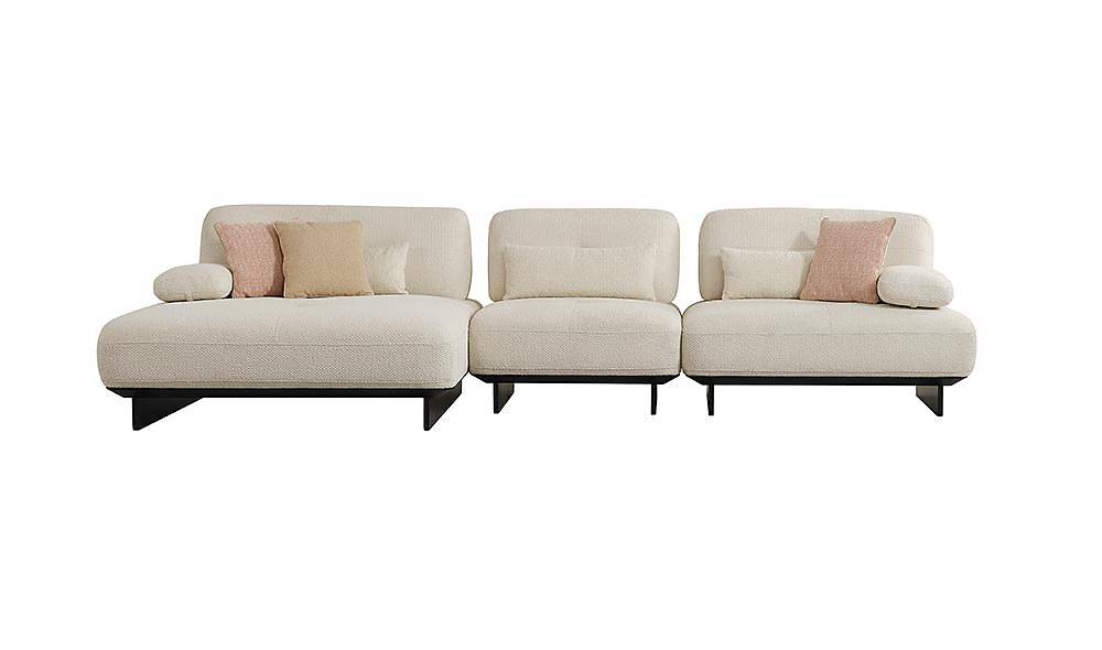 Arena Köşe Takımı - Krem Köşe Koltuk