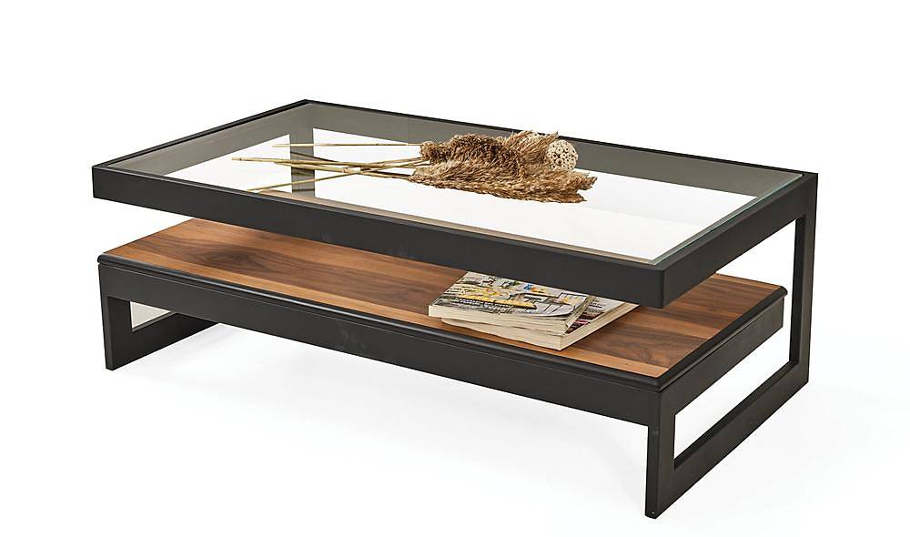 İroni Orta Sehpa Seti - Siyah