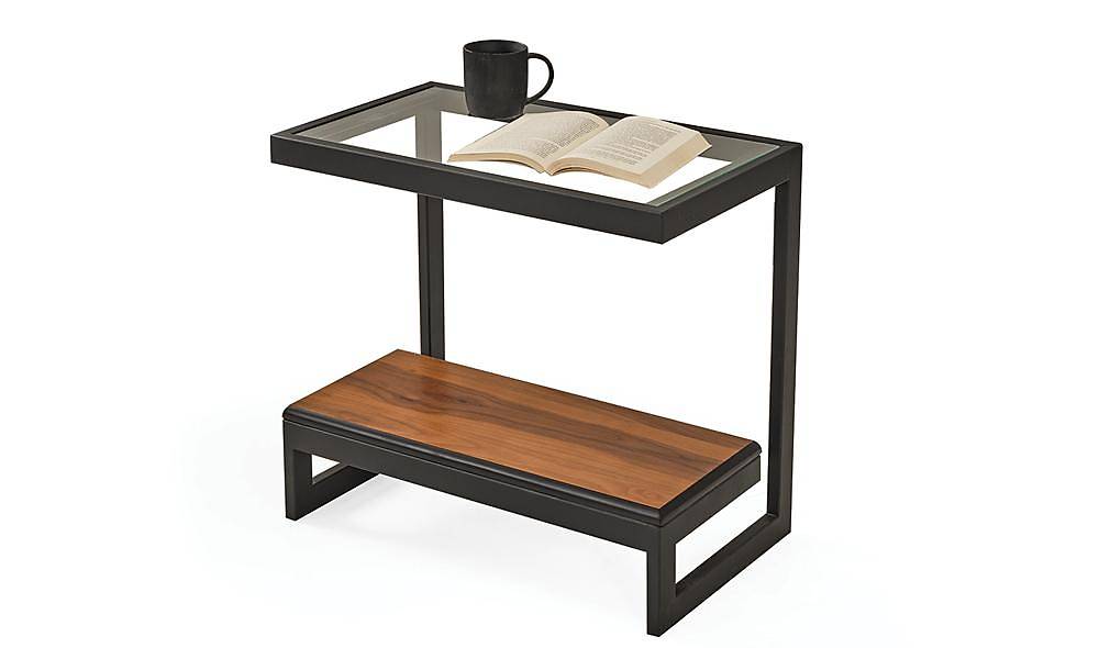 İroni Orta Sehpa Seti - Siyah Sehpa ve Aksesuar