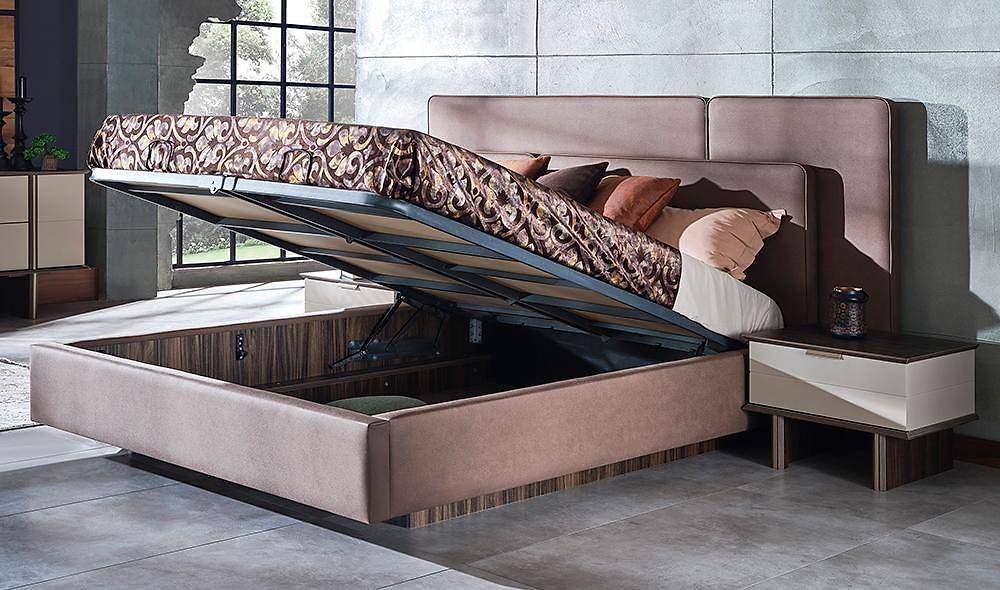 Valeron Bazalı Yatak Odası Yatak Odası