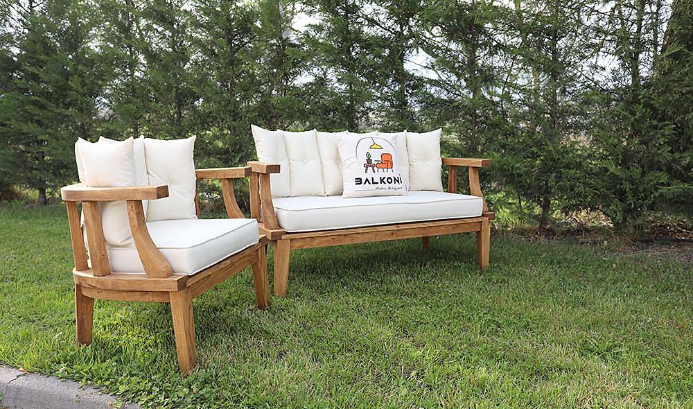 Lepus Bahçe Koltuk Takımı Bahçe Oturma Grubu