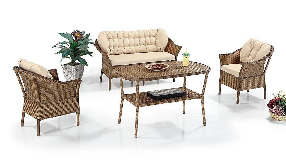 Sumatra Bahçe Koltuk Takımı Bahçe Oturma Grubu