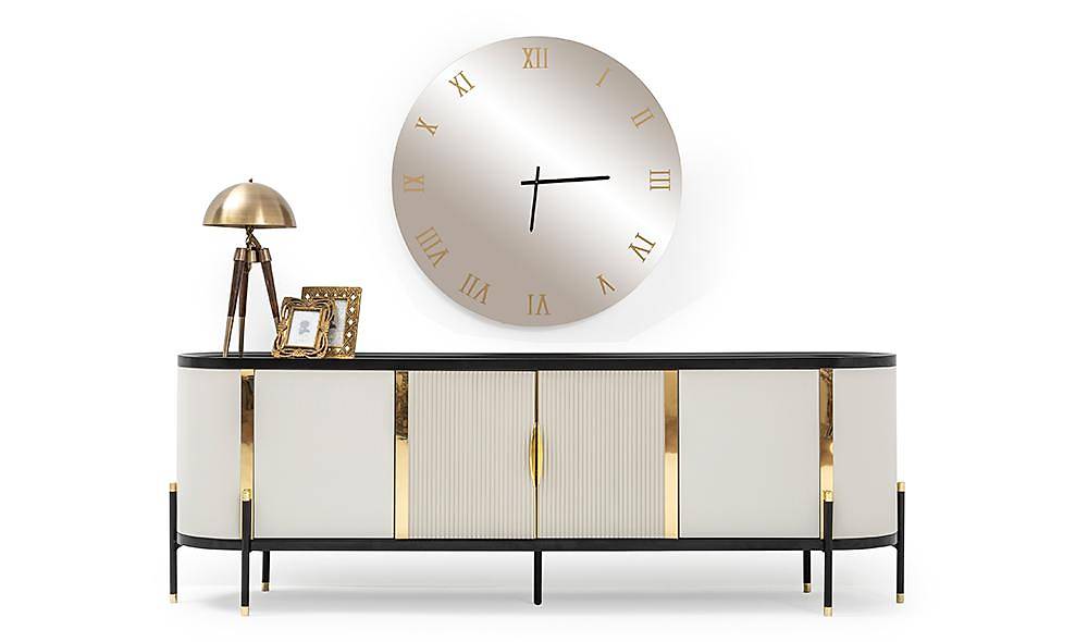 Leaf Yemek Odası - Siyah Yemek Odası