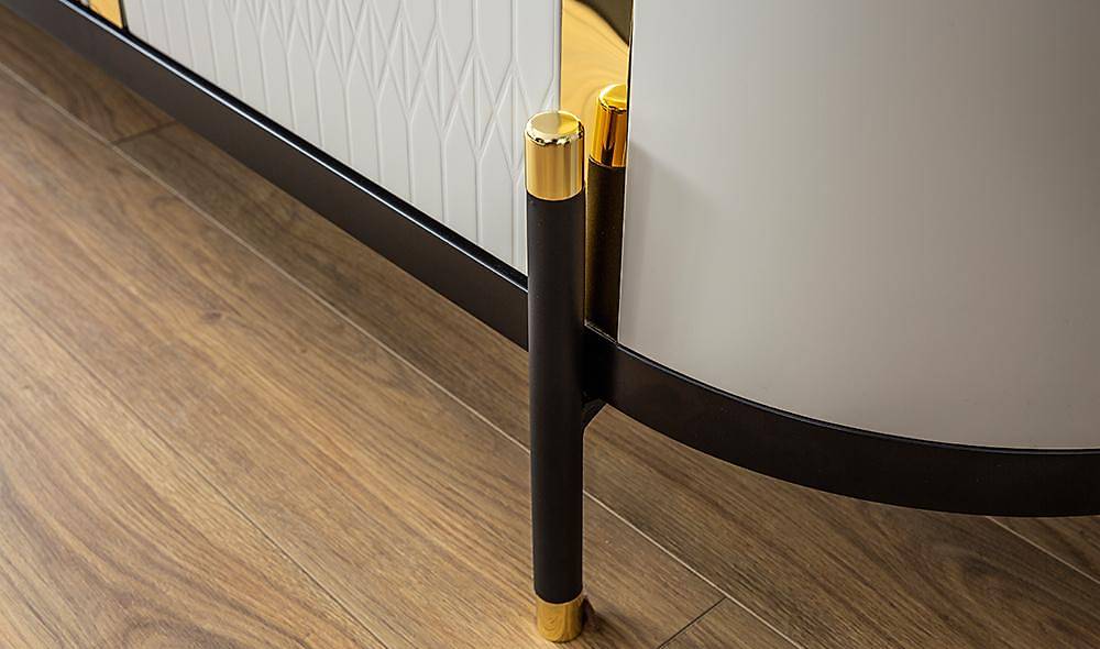 Leaf Tv Ünitesi - Siyah TV Ünitesi