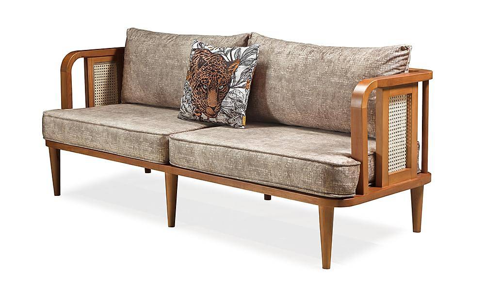 Toscana Üçlü Bahçe Koltuğu Bahçe Mobilyası