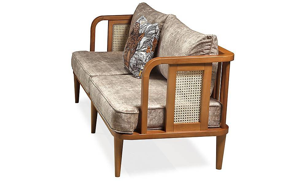 Toscana Üçlü Bahçe Koltuğu Bahçe Mobilyası