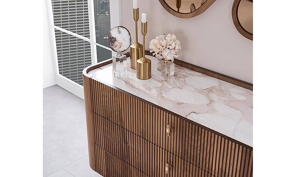 Kasilya Bazalı Yatak Odası Yatak Odası