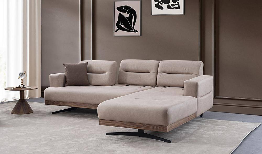 Pratico Köşe Takımı - Bej Köşe Koltuk