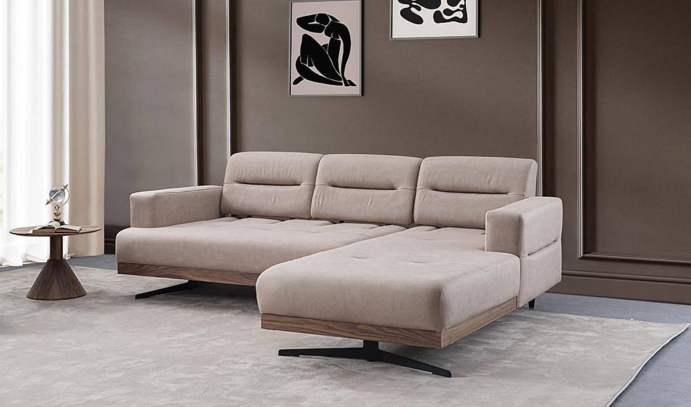 Pratico Köşe Takımı - Bej Köşe Koltuk