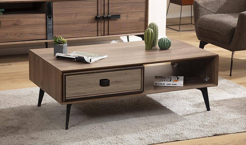 Zeren Orta Sehpa - Ceviz