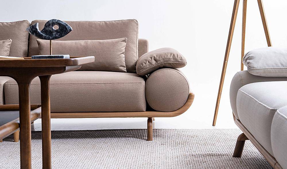 Almeda Koltuk Takımı - Kahverengi Koltuk Takımı