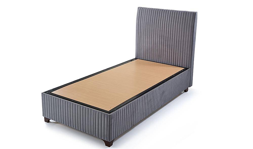 Plato Baza + Başlık - Pembe Yatak Baza Başlık