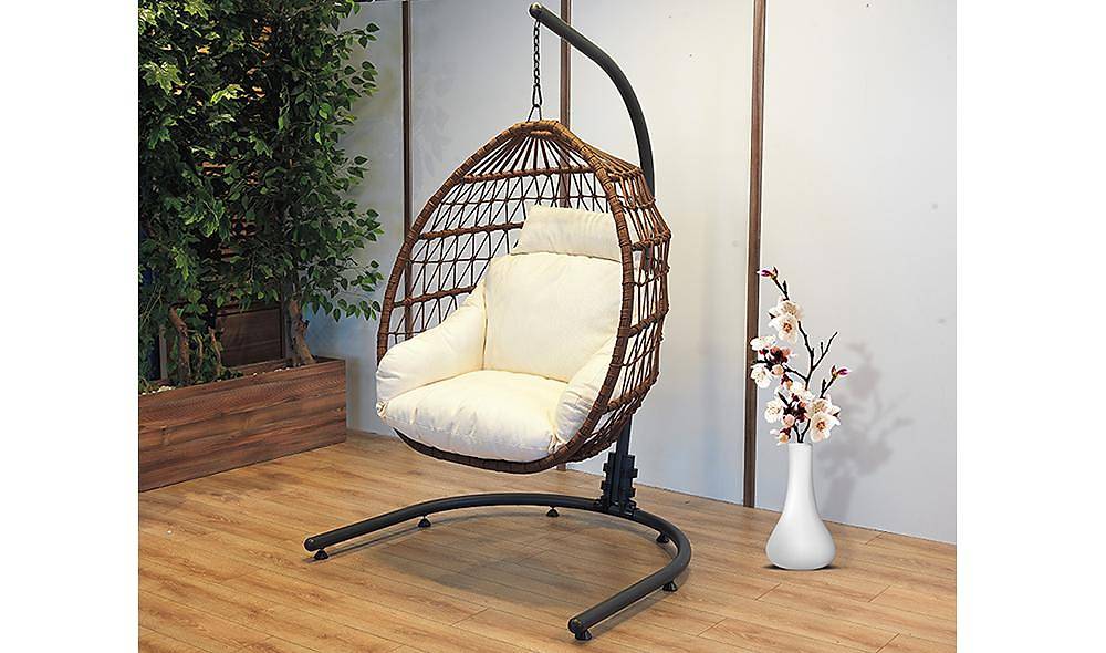 Rionel Rattan Balkon - Bahçe Salıncak Salıncak