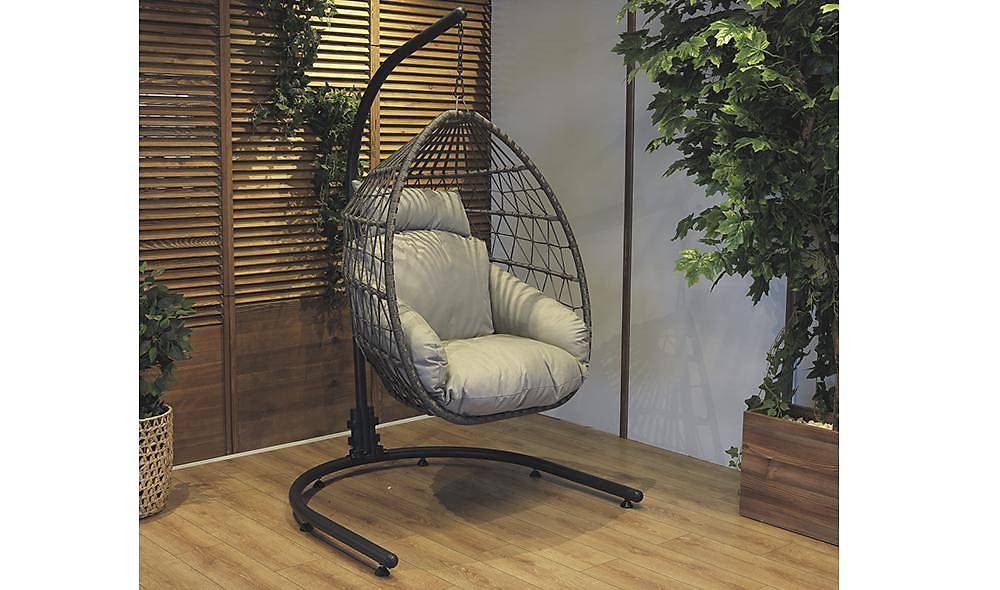 Rionel Rattan Balkon - Bahçe Salıncak Salıncak