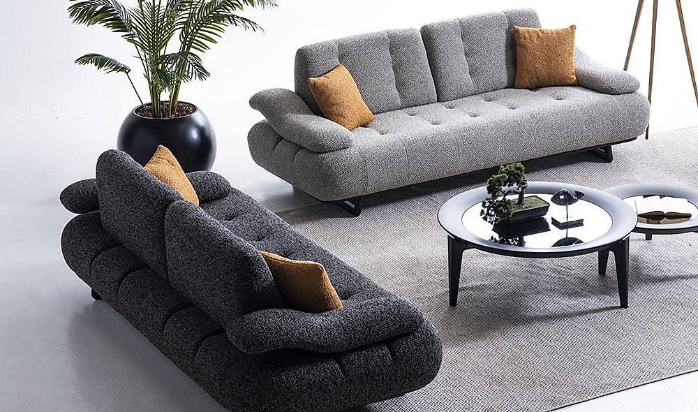 Greey Koltuk Takımı - Antrasit Koltuk Takımı