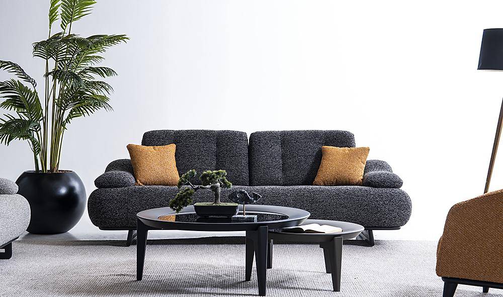 Greey Koltuk Takımı - Antrasit Koltuk Takımı