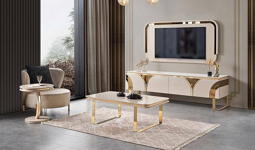 Hessen Yemek Odası - Krem Yemek Odası