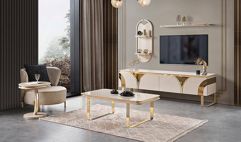 Hessen Yemek Odası - Krem Yemek Odası