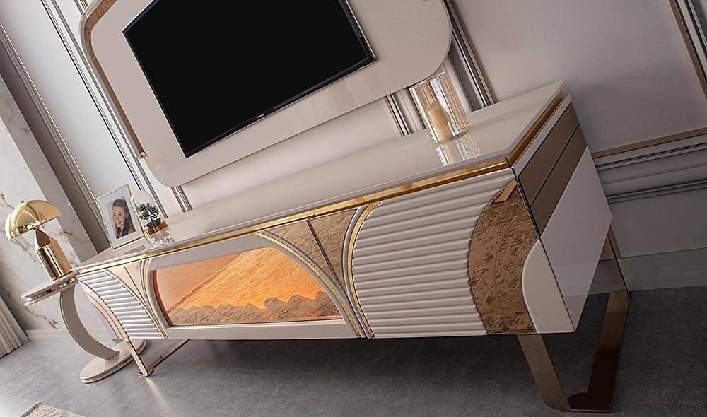 Hessen Tv Ünitesi - Cappuccino TV Ünitesi