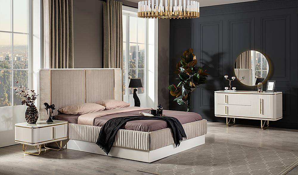 Vizyon Bazalı Yatak Odası Yatak Odası