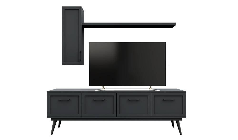 Liya Yemek Odası - Antrasit Yemek Odası