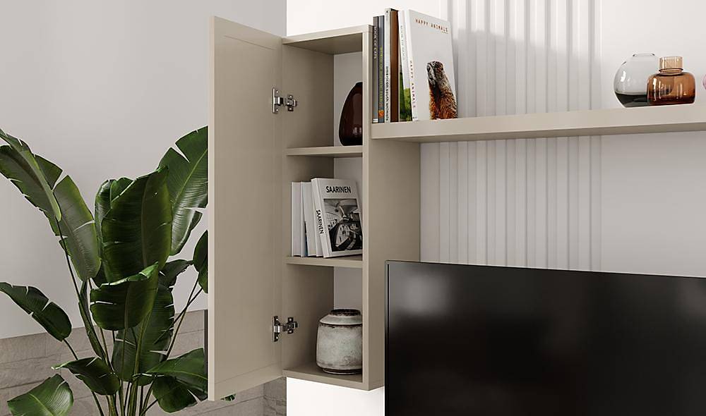 Liya Tv Ünitesi - Bej TV Ünitesi