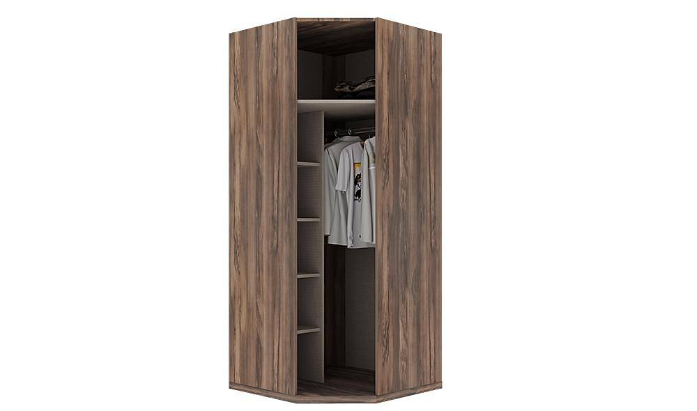 Liya Köşe Gardrop - Bej Köşe Dolap