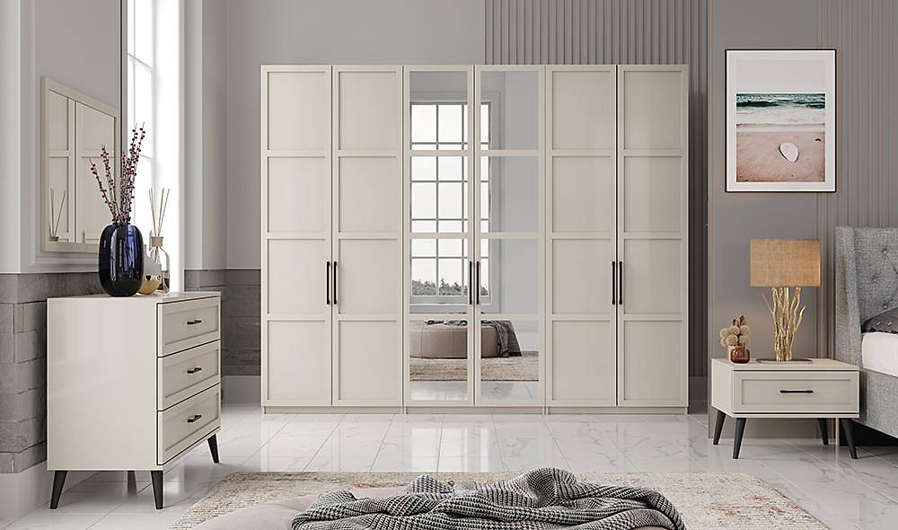 Liya Yatak Odası - Bej Yatak Odası