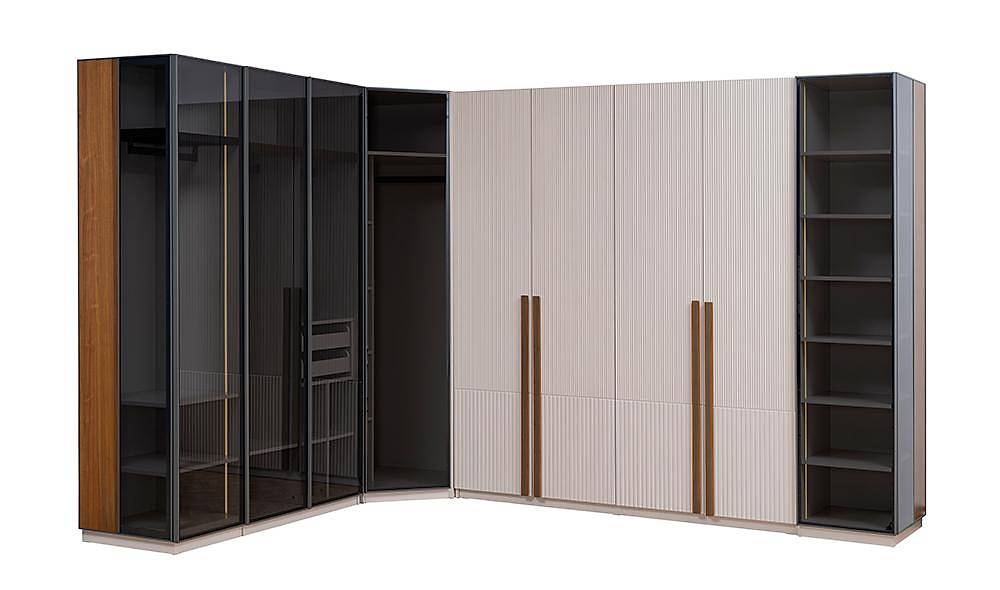 Fox Gardrop - Köşe Dolaplı Giyinme Odası